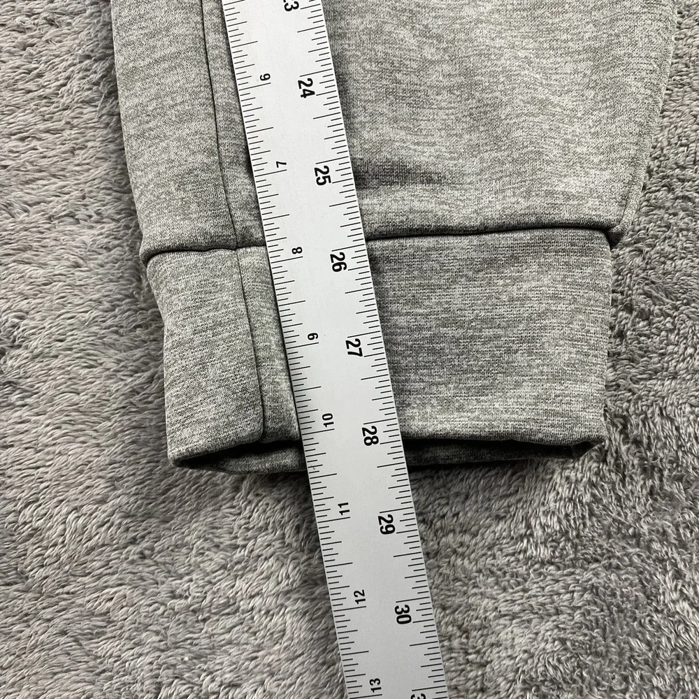 Nike‎ Sweatpants Joggers Mens Large Gray Dri-Fit Fleece Big Swoosh Logo